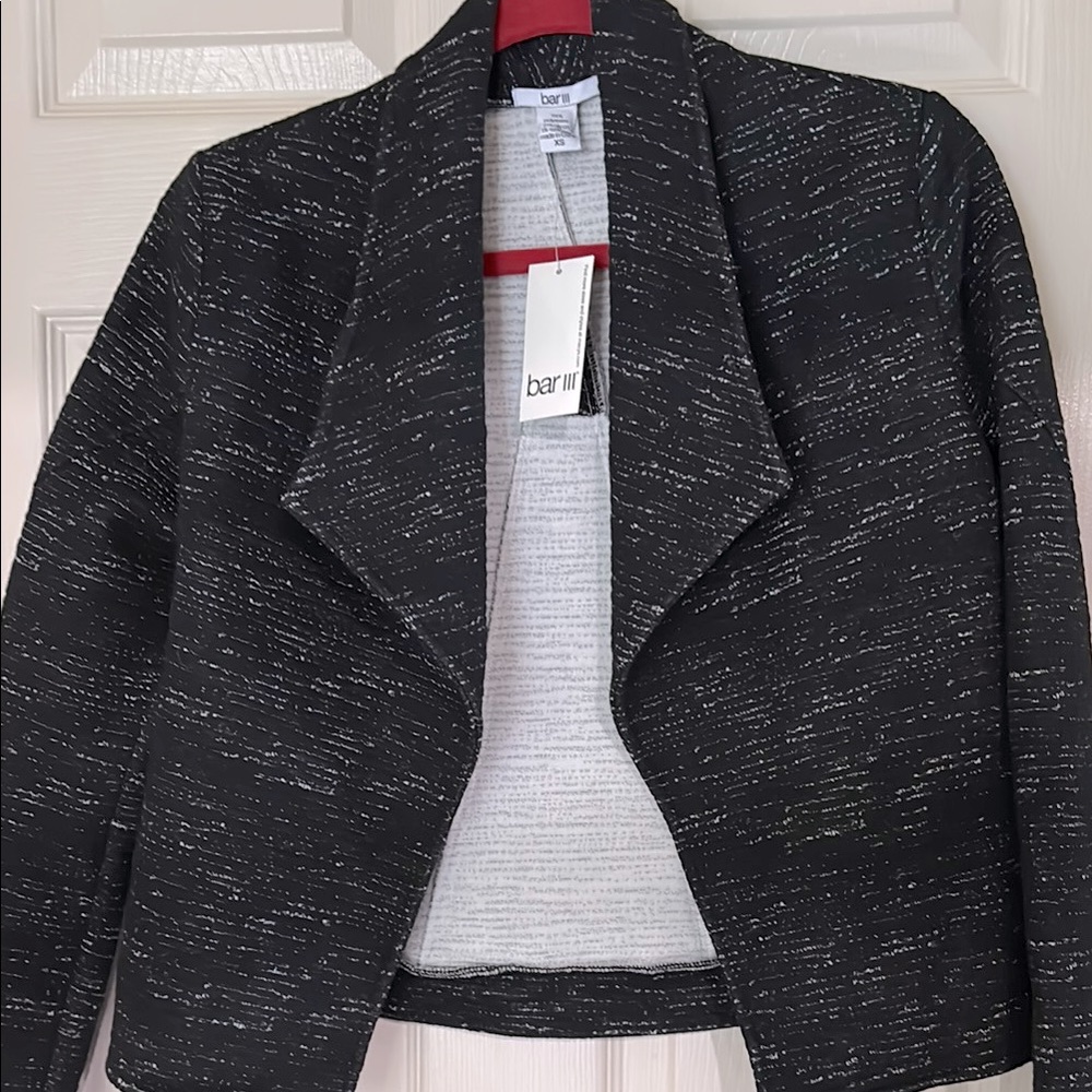BAR III Black Blazer
